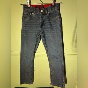 Levi’s boy dark wash jeans